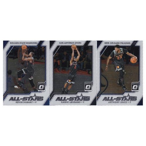 NBA球星卡 panini17-18optic 杜兰特 莱昂纳德 浓眉戴维斯 全明星