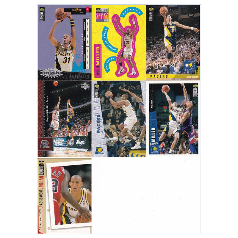 NBA球星卡 UD 1996 雷吉米勒