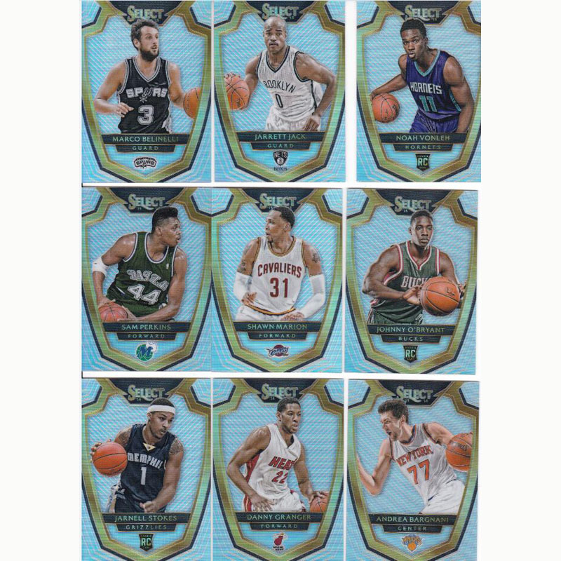 NBA球星卡 panini 14-15 select 盾牌折射卡 凑套