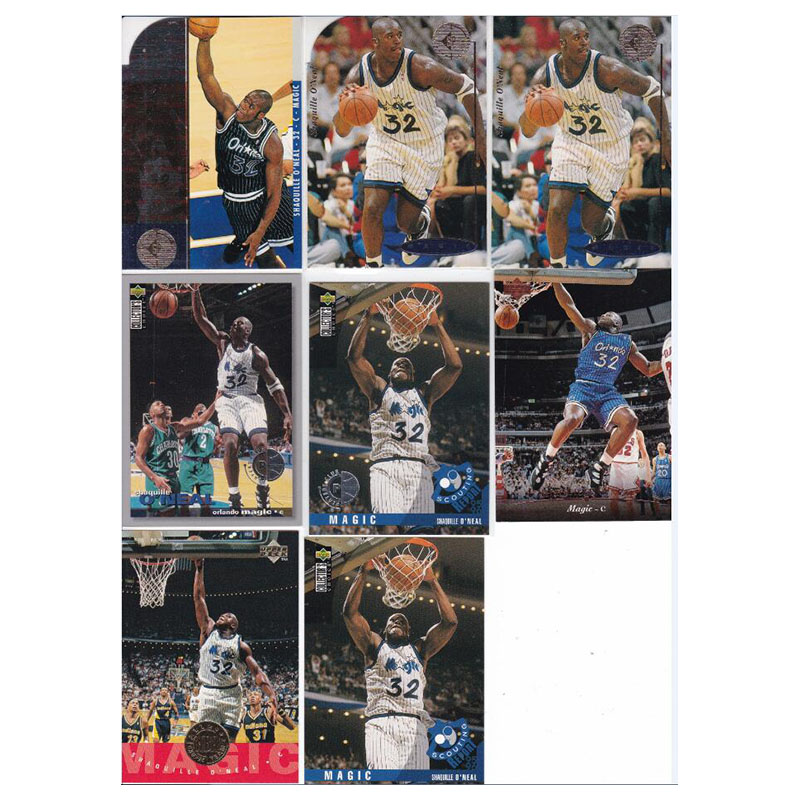 NBA球星卡 UD 1995 大鲨鱼 沙奎尔奥尼尔 魔术队