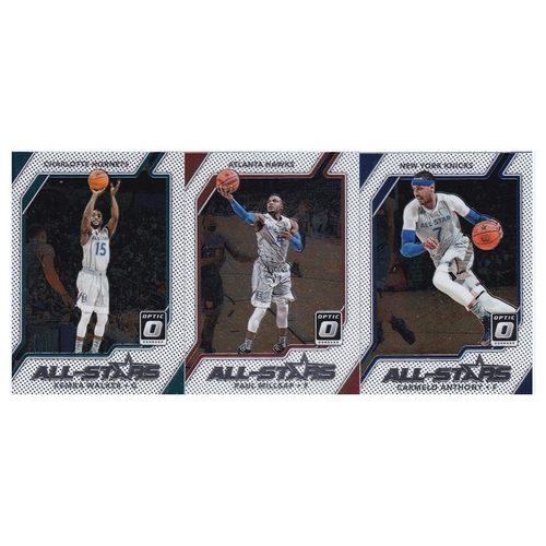 NBA球星卡 panini17-18optic 沃克 米尔萨普 卡梅隆安东尼 全明星