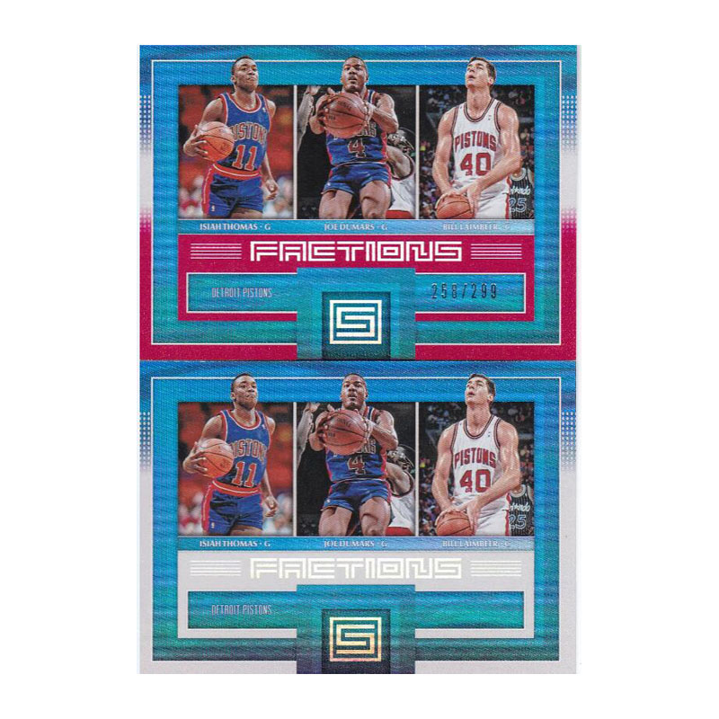 NBA球星卡panini17-18status 托马斯 杜马斯 兰比尔三巨头特卡#23