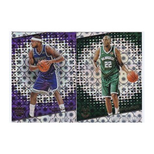 NBA球星卡 panini 17-18 revolution 兰多夫 米德尔顿 圈圈折射