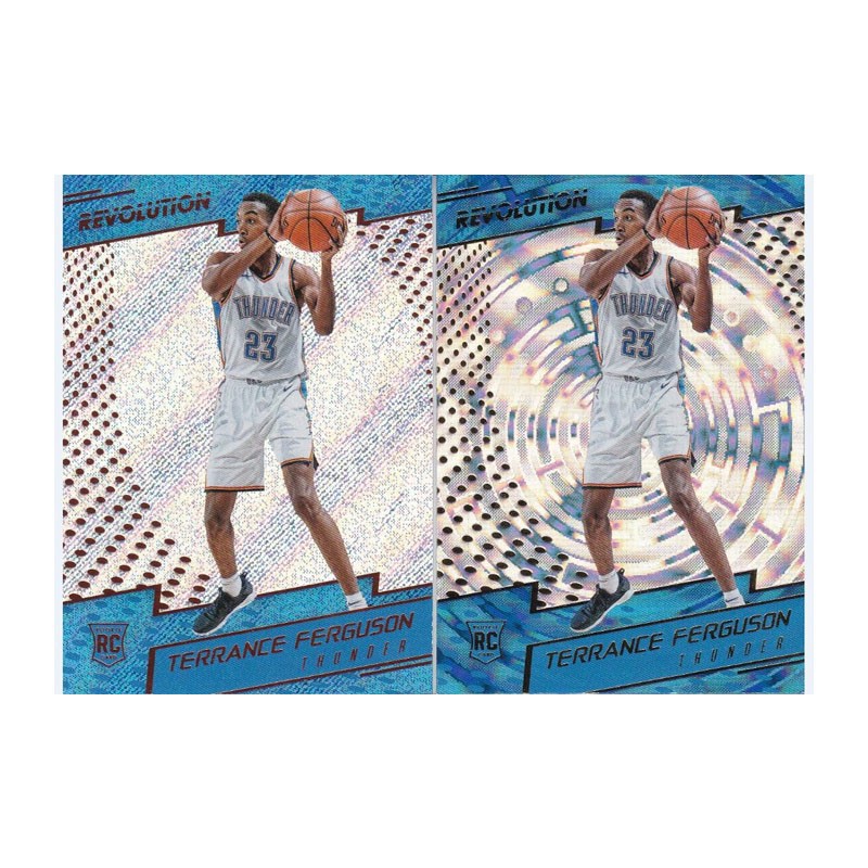 NBA球星卡panini17-18revolution 特伦斯弗格森 折射新秀圈圈#109