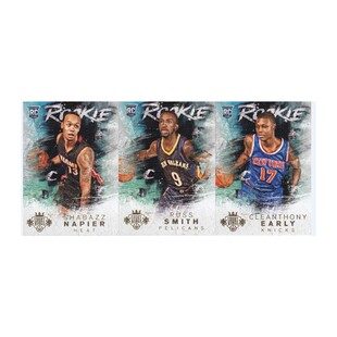 NBA球星卡 帕尼尼 14-15油画沙巴兹内皮尔 拉斯史密斯 厄利 新秀