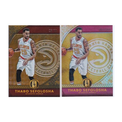 NBA球星卡萨博塞弗罗萨 金砖 16-17金砖 base /79/269 panini老鹰