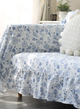 2025新款薄棉沙发巾盖巾夏季舒适透气全包盖毯子通用款沙发套罩