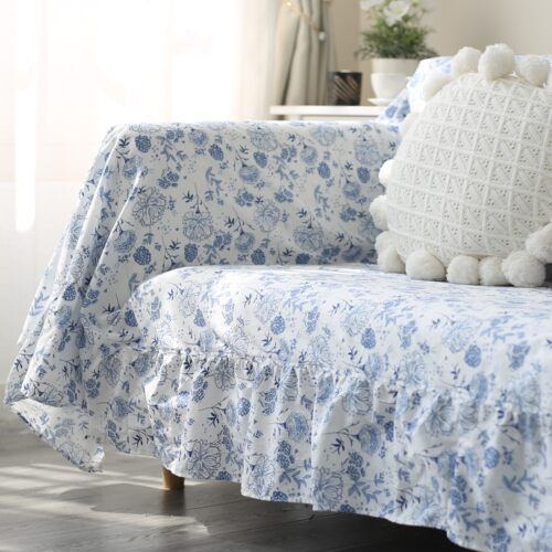 2025新款薄棉沙发巾盖巾夏季舒适透气全包盖毯子通用款沙发套罩