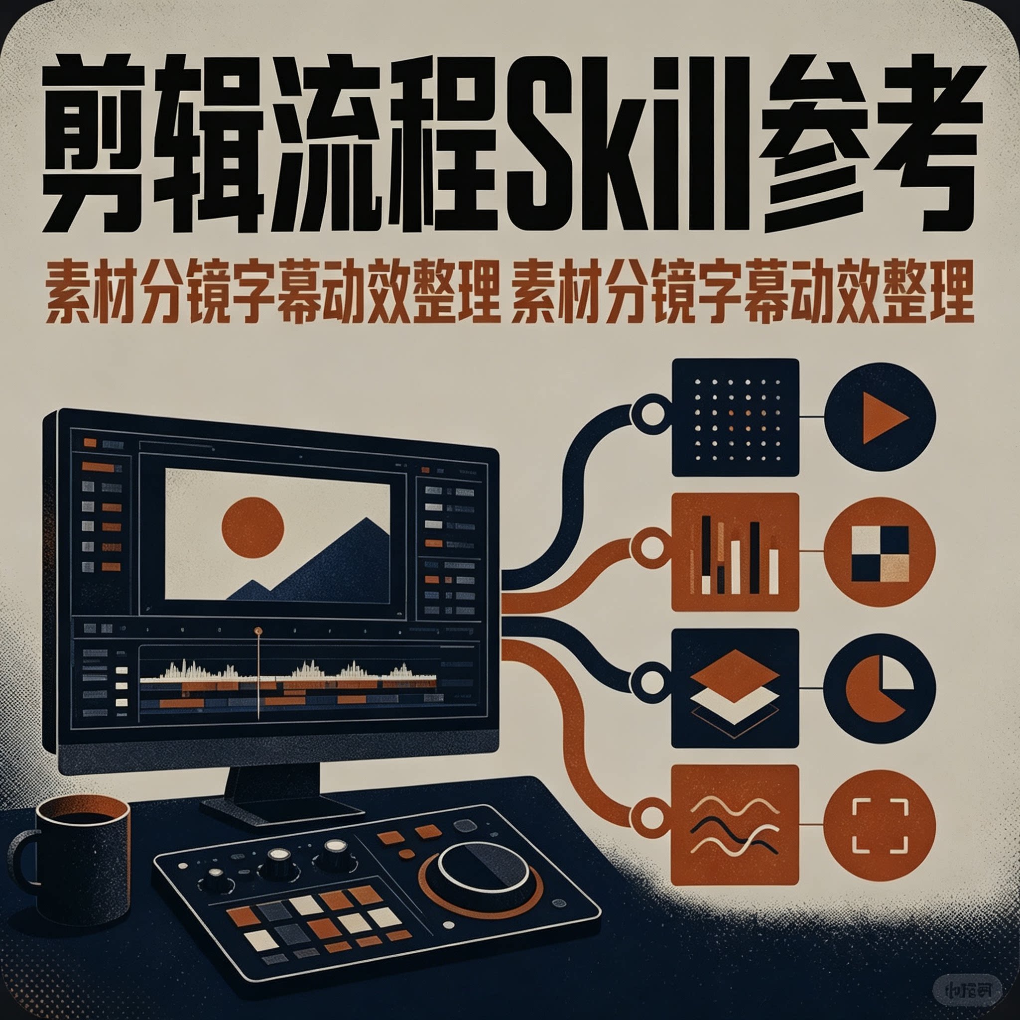 剪辑 Skill 自媒体博主 视频动效调试实操文档