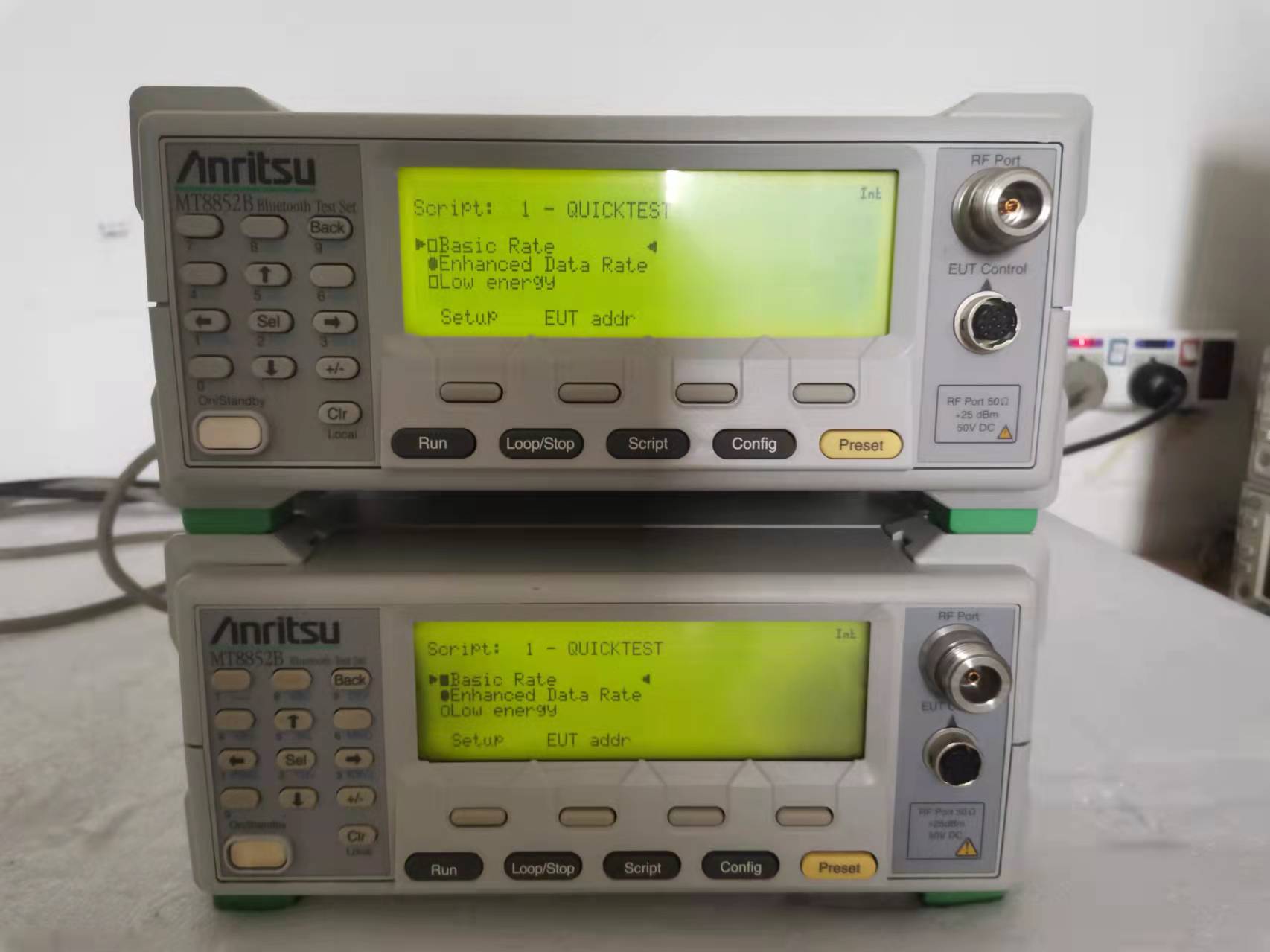 长期出售/租赁 Anritsu MT8852A MT8852B 蓝牙测试仪 N4010A
