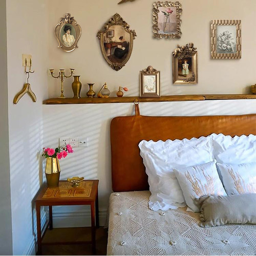 轻奢复古沙发背景墙法式风装饰画