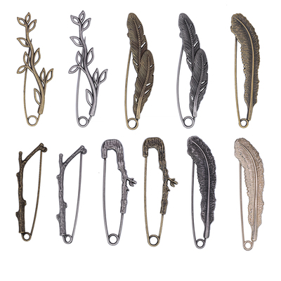 全场满19包邮复古树叶女披肩羽毛