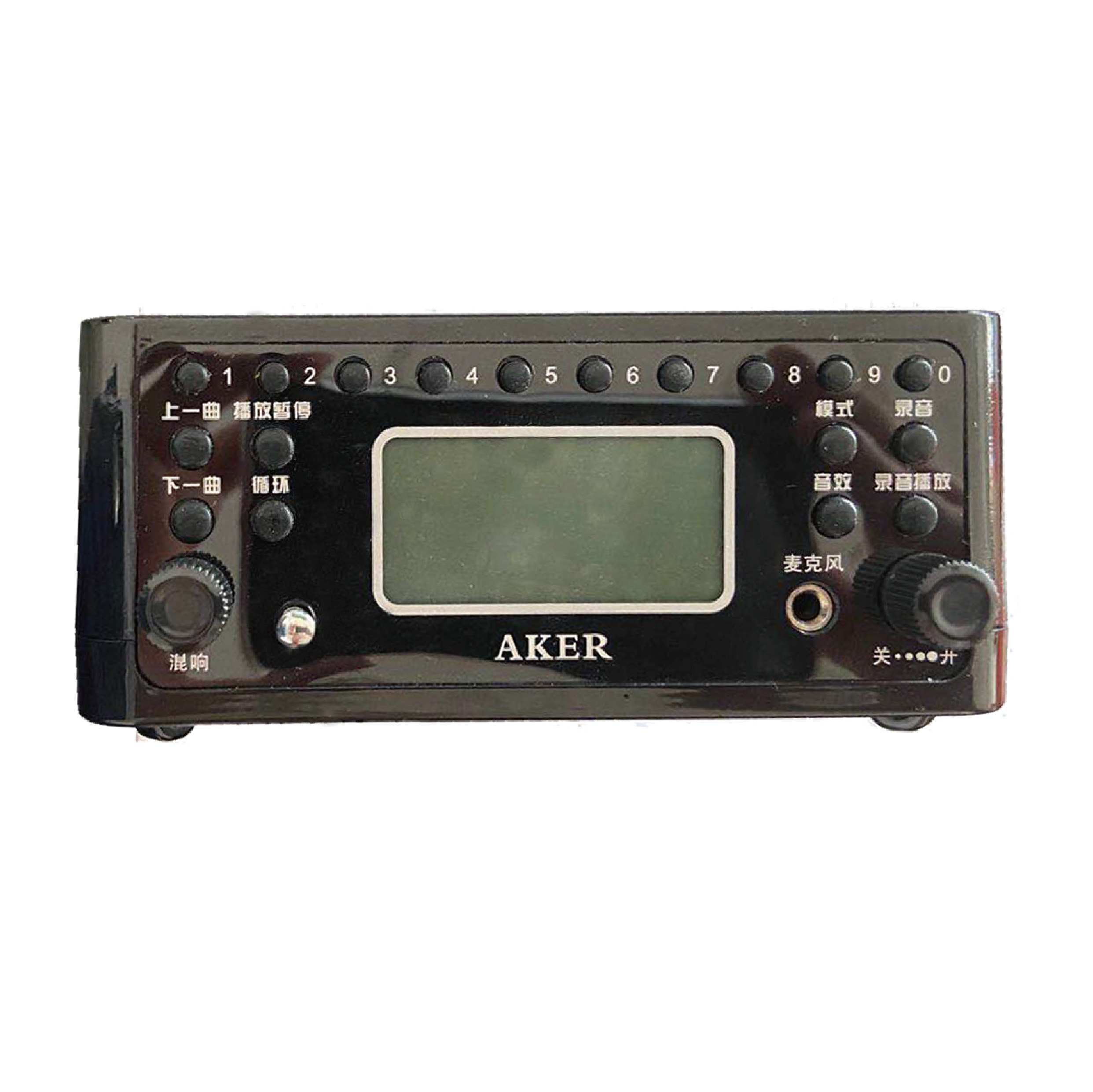 aker/爱课 ak67娱乐晨练多功能蓝牙扩音器带录音收音插卡扩音机