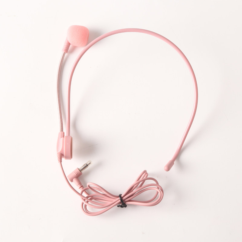 通用 头戴话筒老师教学用蜜蜂扩音器耳麦 随身腰麦领夹话筒小