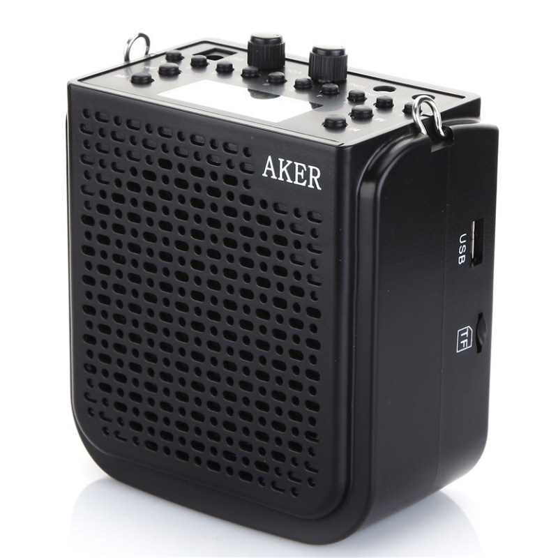 aker/爱课 ak77w小密蜂无线扩音器教师上课专用麦克风耳麦户外广场舞