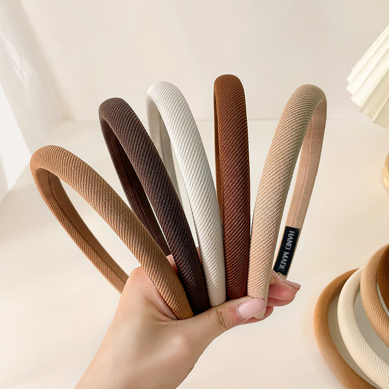 小众轻奢简约风条纹发箍