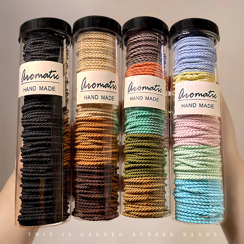 各种发型都适用的罐装头绳