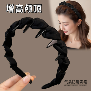 秋冬高颅顶发箍女款 日常外戴洗脸专用头箍压发卡发捆头饰 2025新款