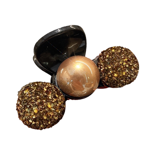 短烫发发卡高端抓夹女2025新款高级感半扎发发夹后脑勺短发头饰