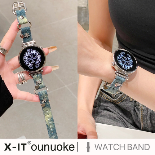 牛仔五角星吊坠适用手表带