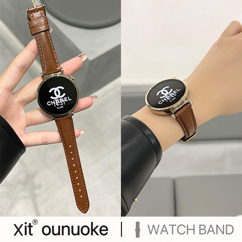 牛皮质小蛮腰X-IT适用华为手表带