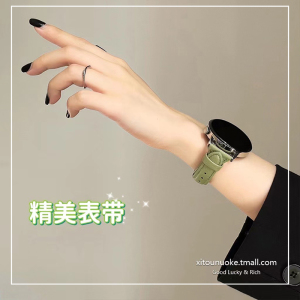 XIT适用华为手表GT3表带watch3pro女款GT2pro手表带GT Runner真皮GT1新款ECG小蛮腰女士智能手表带
