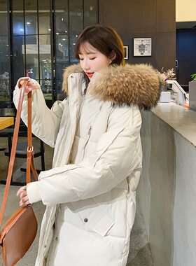 2025年新款羽绒棉服女冬韩版中长款大码面包服宽松棉衣加厚棉袄潮