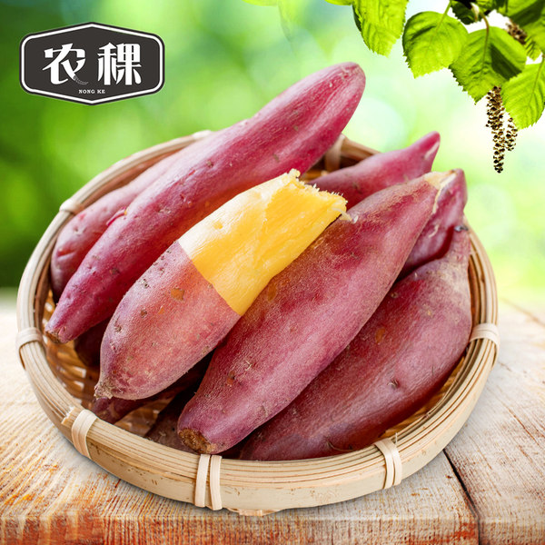 农稞 天目山小香薯 临安小红薯 5斤 优惠券折后￥26.8包邮（￥36.8-10）