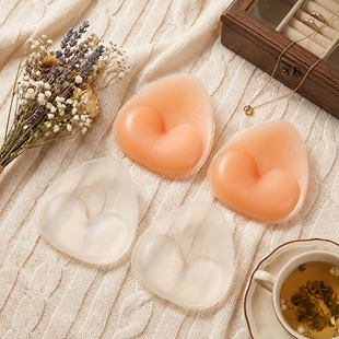 Splaceing加厚硅胶防水小胸聚拢显大泳装 比基尼胸垫插片一对