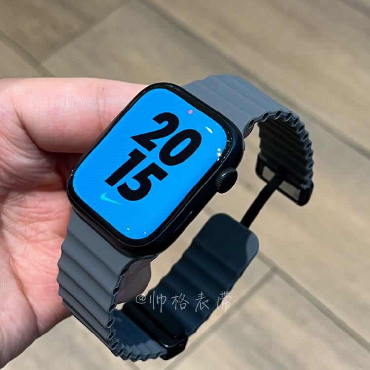 适用苹果手表海洋磁吸iwatch表带applewatch10创意表带s9/8/7表链