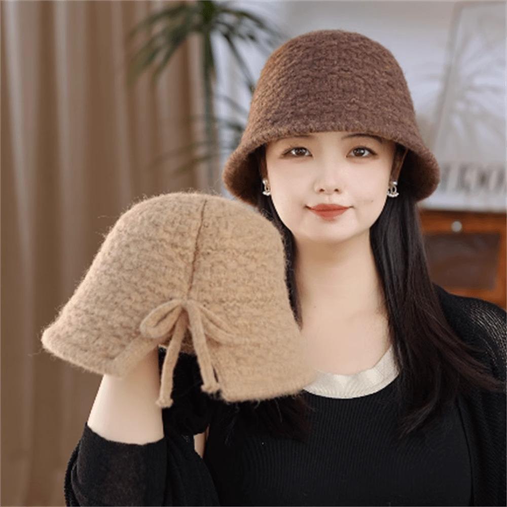 渔夫帽户外百搭女秋冬