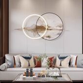 现代卧室墙面壁饰餐厅挂件轻奢金属立体壁挂客厅沙发背景墙上挂饰