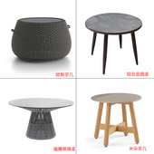 北欧藤椅单人椅户外庭院休闲露天阳台现代三件套户外舒适藤桌椅