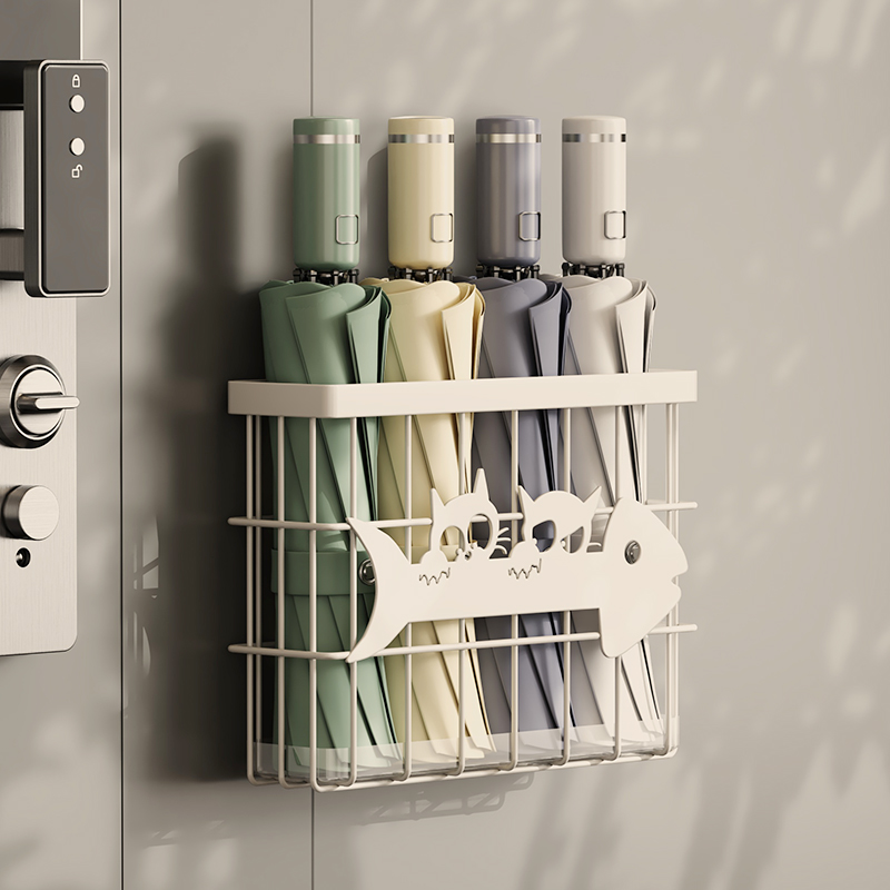 壁挂雨伞收纳架家用门口