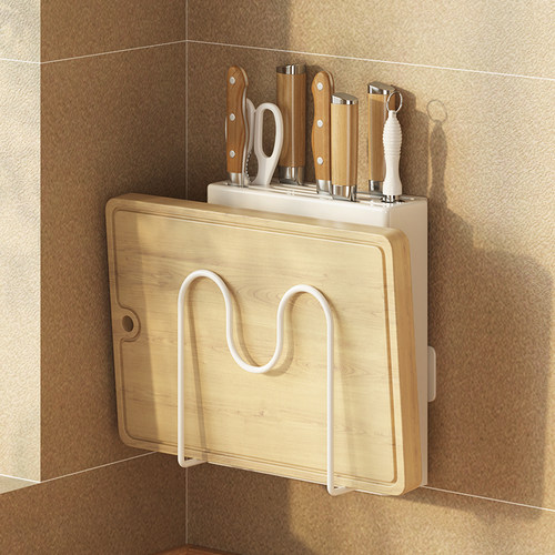 免打孔壁挂式刀架置物架