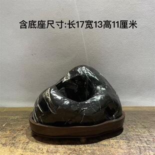 香炉石 奇石摆件天然原石造型观赏石桌面客厅玄关鱼缸造景
