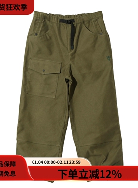 SOUTH2 WEST8 25FW Belted Pant户外重磅鼹鼠皮多袋宽松休闲长裤