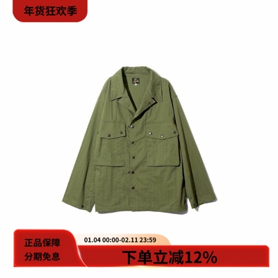 needles复古大口袋宽松工装夹克