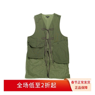 #HPT#ENGINEERED GARMENTS(EG)22AW复古多口袋可拆卸钓鱼马甲背心