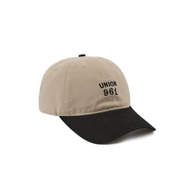 961Brands复古撞色鸭舌棒球帽