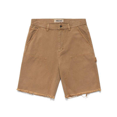 Metalwood街头水洗破坏双膝短裤