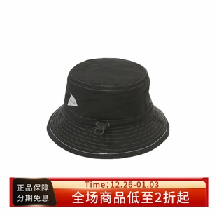 and 25FW Hat户外防水透气黑色遮阳渔夫帽盆帽 wander