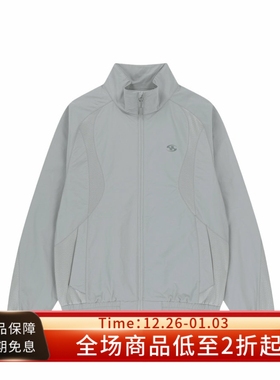 SAN SAN GEAR 25SS TRACK JACKET灰色机能潮流透气立领运动夹克