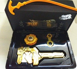 奥迪双钻儿童陀螺玩具 飓风战魂3层裂变九耀星烈风圣翼合体对战