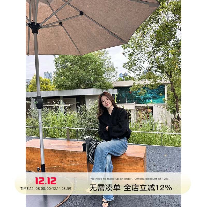 Rouqiu肉球小个子 2025秋冬新款百搭时尚休闲苏丽羊毛短款大衣女