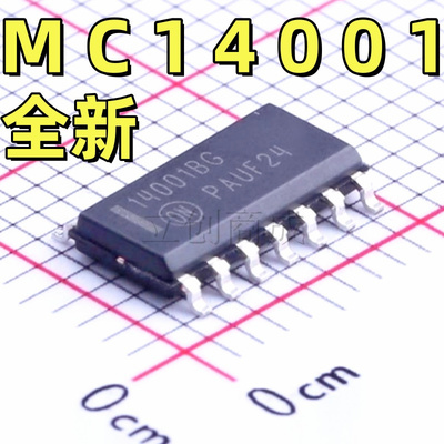 MC14001BDR2G 贴片 丝印 14001BG SOP-14 逻辑芯片