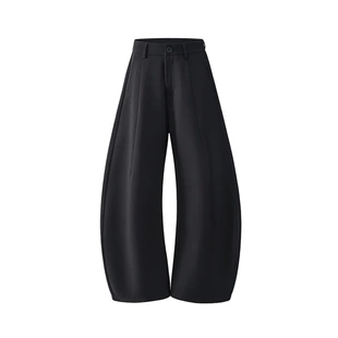 COLDSTONE阔腿弯刀西裤垂感百搭休闲复古显瘦高级女春夏新款长款