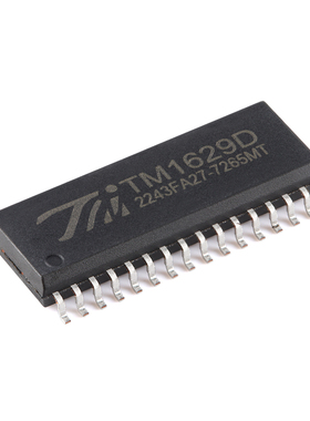 TM1629D(TA1319) SOP-32 带键盘扫描接口的LED驱动控制IC