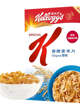 家乐氏香脆麦米片即食谷物麦片