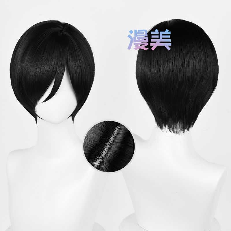 生化危机 艾达·王 cos假发 Ada Wong 黑色万用短发图片